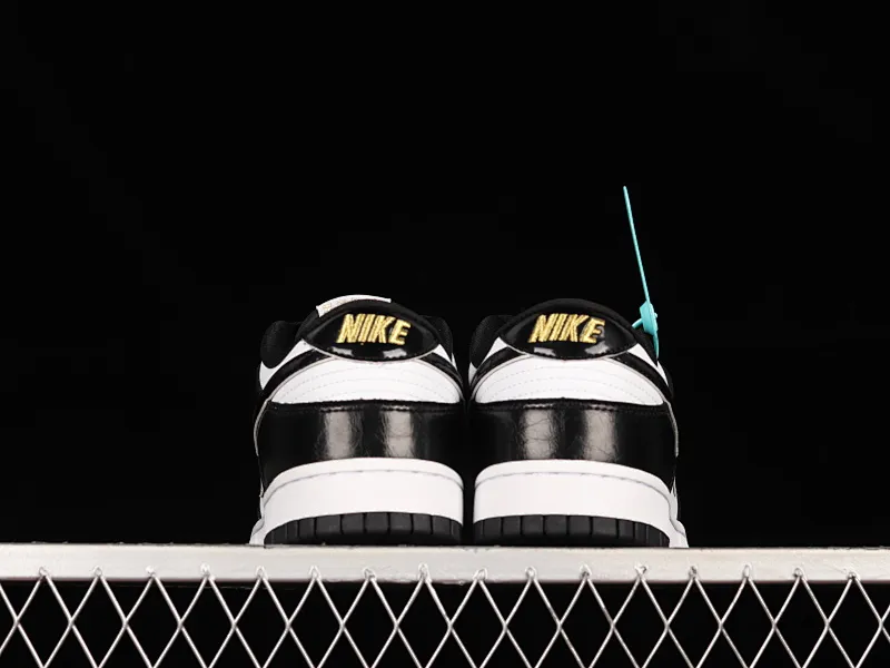 All categories Nk SB Dunk series Nk SB Dunk Low low-top sneakers F version special price Nk Dunk SB Low black and white patent leather panda SB smashed backboard fashion casual sneakers DR9511-100